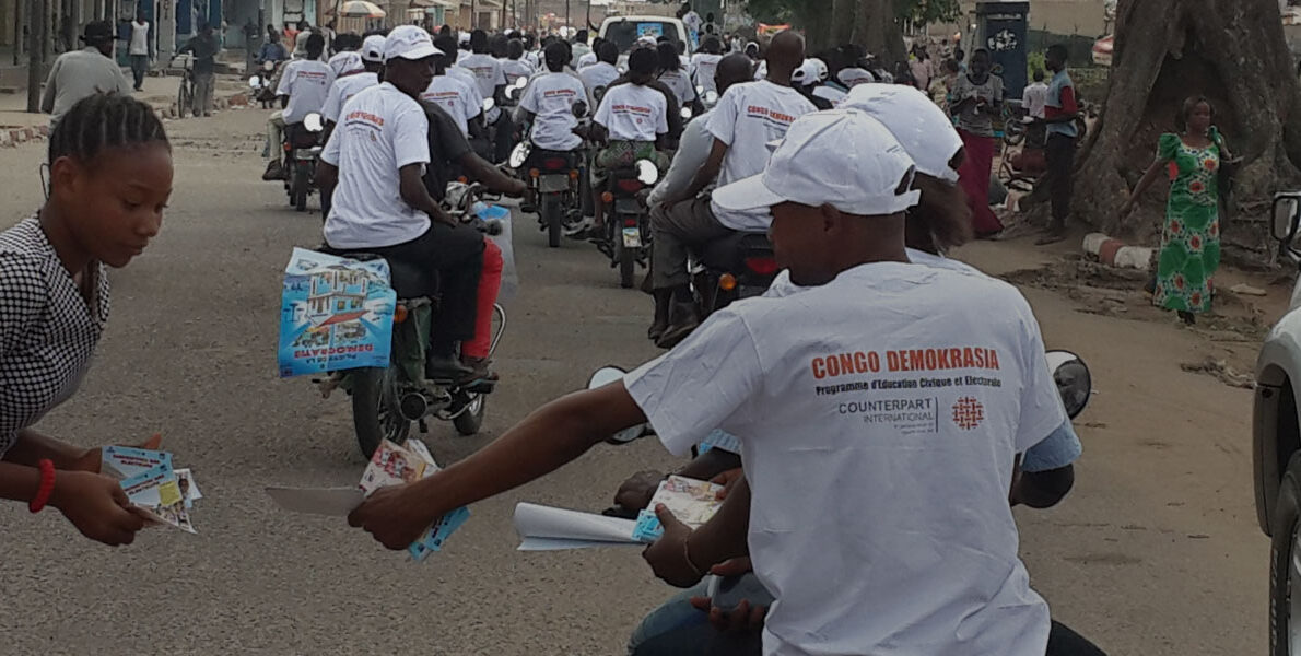 This is what democracy looks like: Congo Demokrasia launches voter registration caravans across DRC