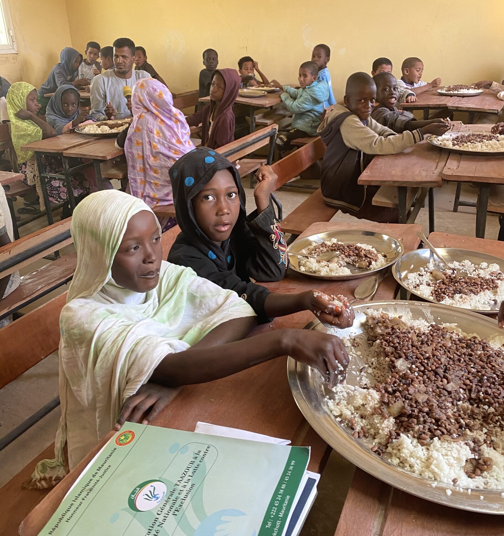 Meal provided by GoM canteen-Bousteila